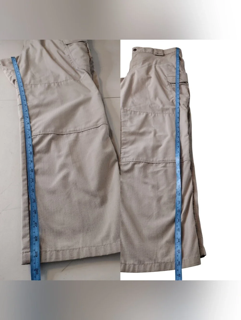 5.11 Tactical Tan Men's Outdoors Work Utility Cargo Pants Sz 40×30 - Picture 11 of 15
